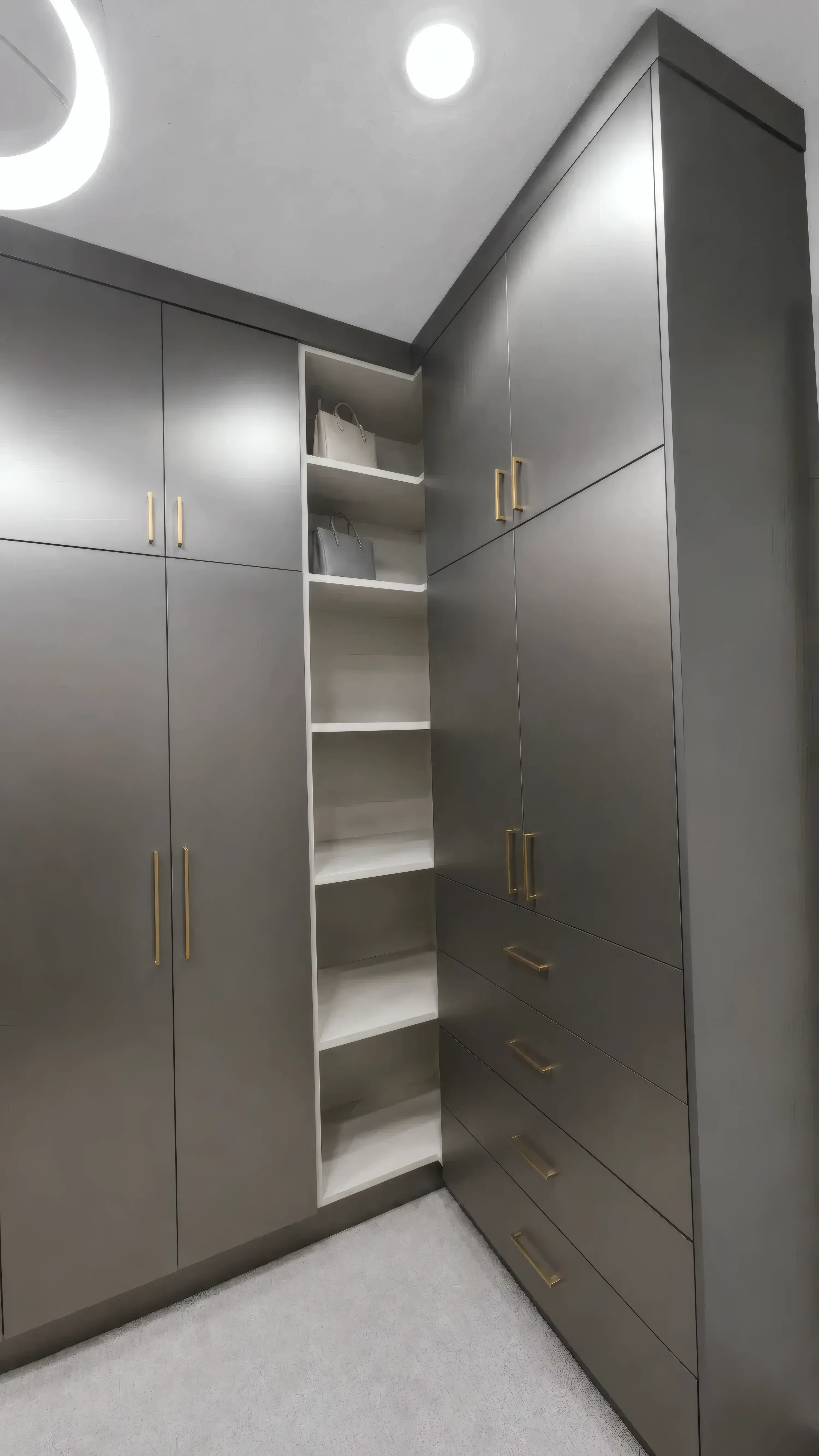 Picasso Inox Walk-In Closet, view 3