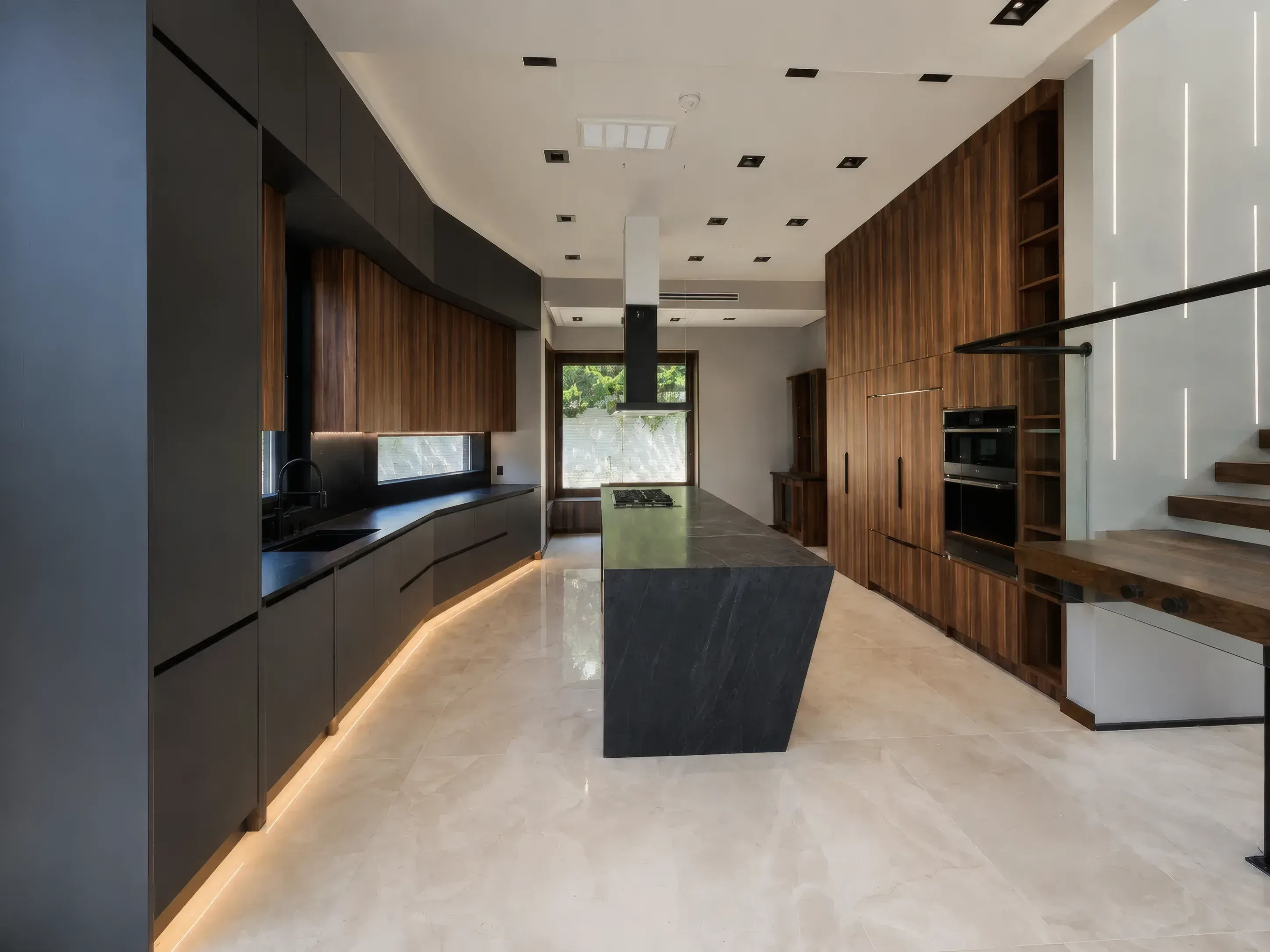 Walnut & Graphite Kitchen, view 7